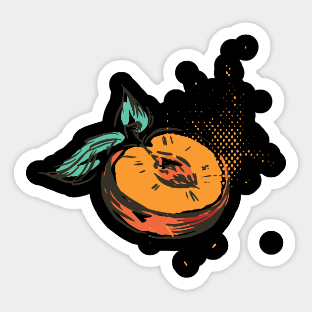 Summer Passion Fruit Sticker by fromherotozero